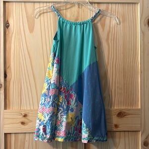 Matilda Jane Kids Dress in Teal and Floral